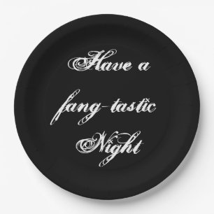 Grappig Halloween Vampire Paper Bord