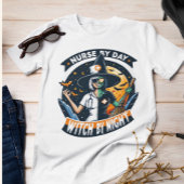 Grappig Halloween Verpleegster T-shirt