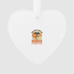 Grappig Halloween Verpleegster Vintage Medisch Ont Ornament