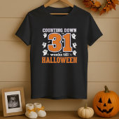Grappig Halloween Zwangerschap T-shirt; 31 Weken A T-shirt