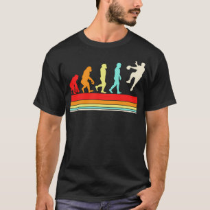 Grappig handbal ontwerp voor mannen vrouwen sport t-shirt