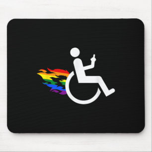 Grappig Handicaps Gehandicapt Lesbisch Ampute Lgbt Muismat