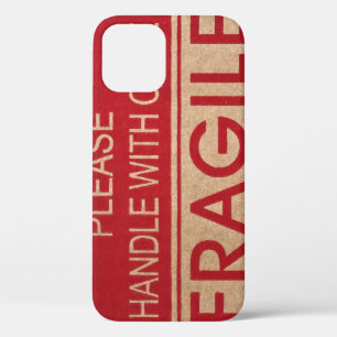 Grappig handvat met zorg, breekbaar bord Hoesje-Ma Case-Mate iPhone Case