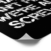 Grappig Handyman Quote Gepersonaliseerde Hal Gift Poster (Hoek)