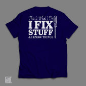 Grappig Handyman T-Shirt Dit Is Wat Ik Doe Ik Repa