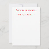 Grappig Hang In Er Kat In De Kerstboom (Achterkant)