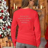 Grappig Hang In Er Kat In De Kerstboom T-shirt