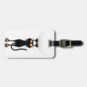 Grappig, hang op kat bagagelabel (Voorkant horizontaal)