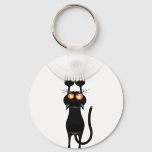 Grappig, hang op kat sleutelhanger
