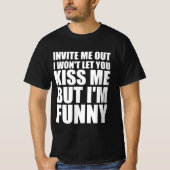 Grappig hang out quote t-shirt (Voorkant)