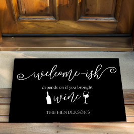 Grappig hangt ervan af of je wijn hebt meegenomen deurmat