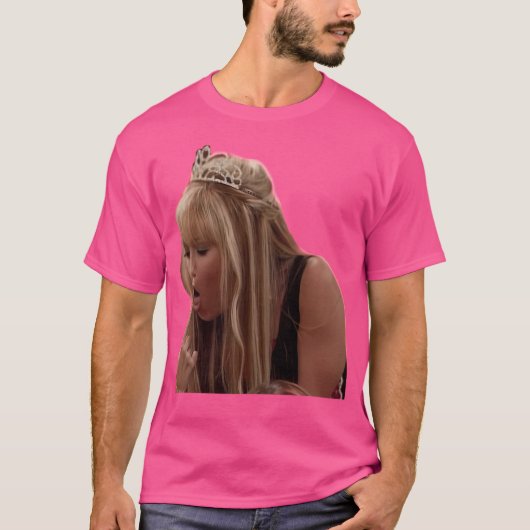 Grappig Hannah Montana T-shirt (Voorkant)