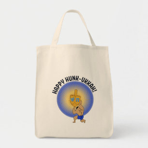 Grappig Hanukkah Helden Feest Tote Bag