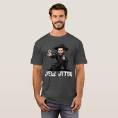 Grappig Hanukkah Jiu Jitsu Karate Shirt - Martial  (Voorkant volledig)
