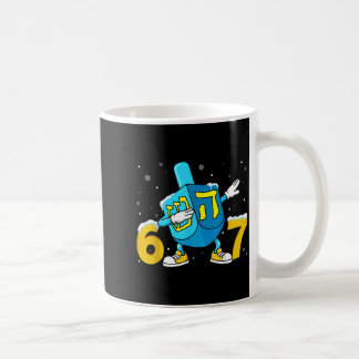 Grappig Hanukkah Zes Zeven Chanukah Dreidel Dabbin Koffiemok