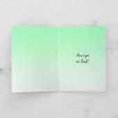 Grappig Happy Birthday Chicken Kaart (Binnen)