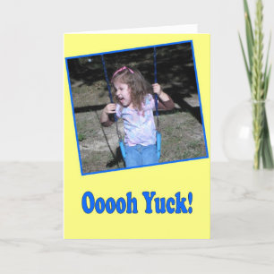 Grappig Happy Birthday-kaart "Ik zie oude mensen" Kaart