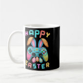 Grappig Happy Easter Bunny Gaming Controller Gamer Koffiemok (Links)