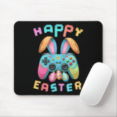 Grappig Happy Easter Bunny Gaming Controller Gamer Muismat (Met muis)