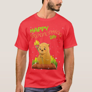 Grappig Happy Groundhog Day 2 februari 2022-hotel T-shirt