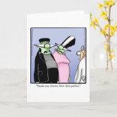 Grappig Happy Halloween-kaart voor hem Kaart (Gele Bloem)