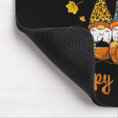 Grappig Happy Herfst Y Thanksgiving Gnomes Tree Pu Muismat (Hoek)
