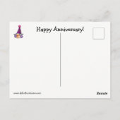 Grappig Happy Jubileum Humor Briefkaart (Achterkant)