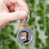 Grappig "Happy Monkey" Sleutelhanger (Hand)