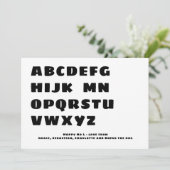 Grappig Happy No L (Noel) Photo Persoonlijke Kaart (Staand voorkant)