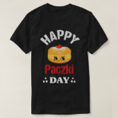 Grappig Happy Paczki Day pools, vettige donderdag T-shirt (Design voorkant)