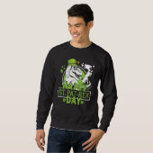 Grappig Happy St Pat Rex Day Dinosaur St Patrick D Trui (Voorkant volledig)