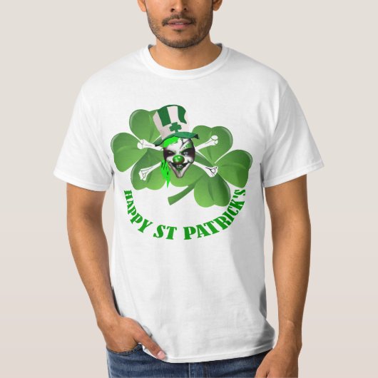 Grappig Happy St Patrick's day T-shirt (Voorkant)
