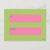 Grappig Happy Valentines Day Pigs Pun Kinderen Cla Feestdagenkaart (Achterkant)