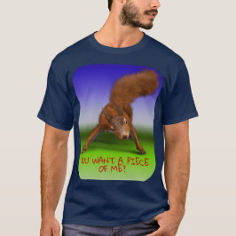 Grappig hard vierkant je wilt een stuk van me Unis T-shirt