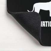 Grappig Hardlopen Shirt Sport Runner Tiger Motivat Muismat (Hoek)