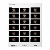 Grappig hardlopend etiket (Full Sheet)