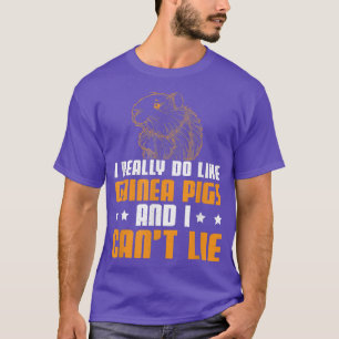 Grappig Harig Aardappelhuisdier voor een Huiscavy T-shirt
