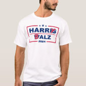 Grappig Harris Walz 2024 Harry Balz 2024 T-shirt (Voorkant)