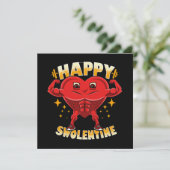 Grappig Hart Fitnesscentrum Workout Valentijnsdag (Staand voorkant)
