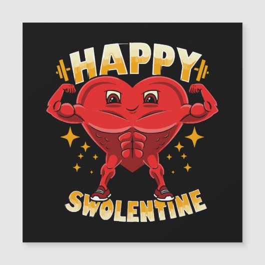 Grappig Hart Fitnesscentrum Workout Valentijnsdag (Voorkant)