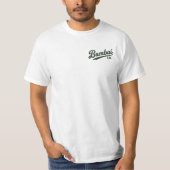 Grappig Hawaiaans Pidgin Bumbai Co. Retro Surf Wit T-shirt (Voorkant)