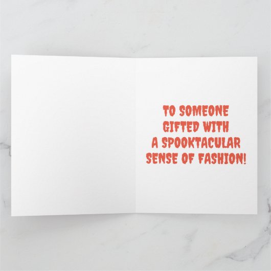 Grappig hé Boo-tiful! Schattigee knipperende geest Kaart (Binnen)