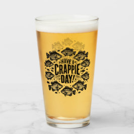 Grappig Heb een Krappy Dag Vissen Glas