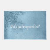 Grappig heb je koekjes meegenomen? deurmat (Voorkant)