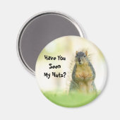 Grappig, heb je mijn Nuts Squirrel Magnet gezien? (Voorkant / Achterkant)