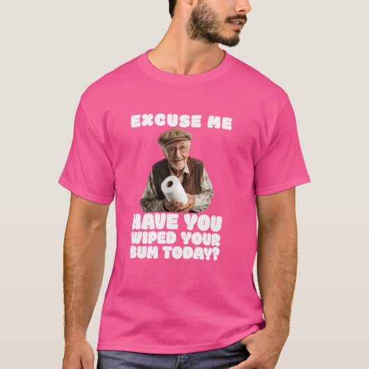 Grappig hebt je kont afgeveegd met een scheet waar t-shirt (Voorkant)