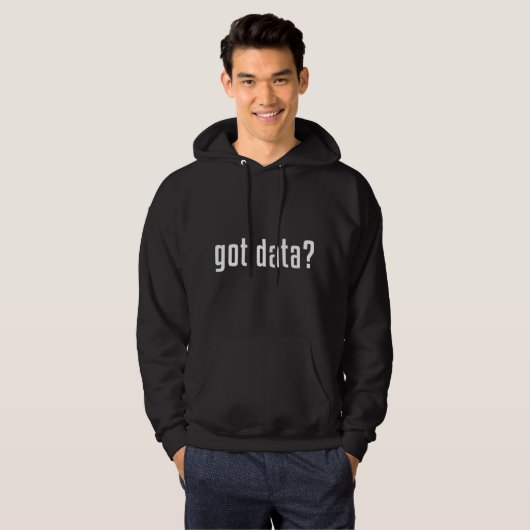 Grappig Heeft Data MIS Data Systems Bedrijfsanalis Hoodie (Voorkant volledig)