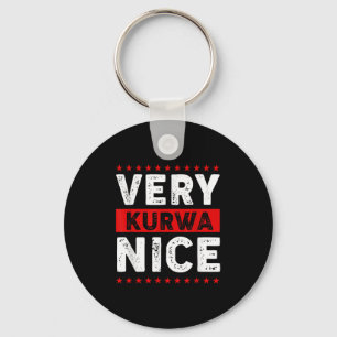 Grappig Heel Kurwa Leuk Lish Engels Sarcasme Citaa Sleutelhanger