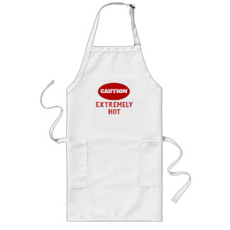 Grappig, heel warm lang schort