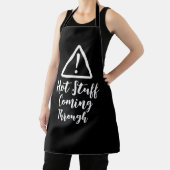 Grappig heet spul komt door chef keuken schort (Insitu)